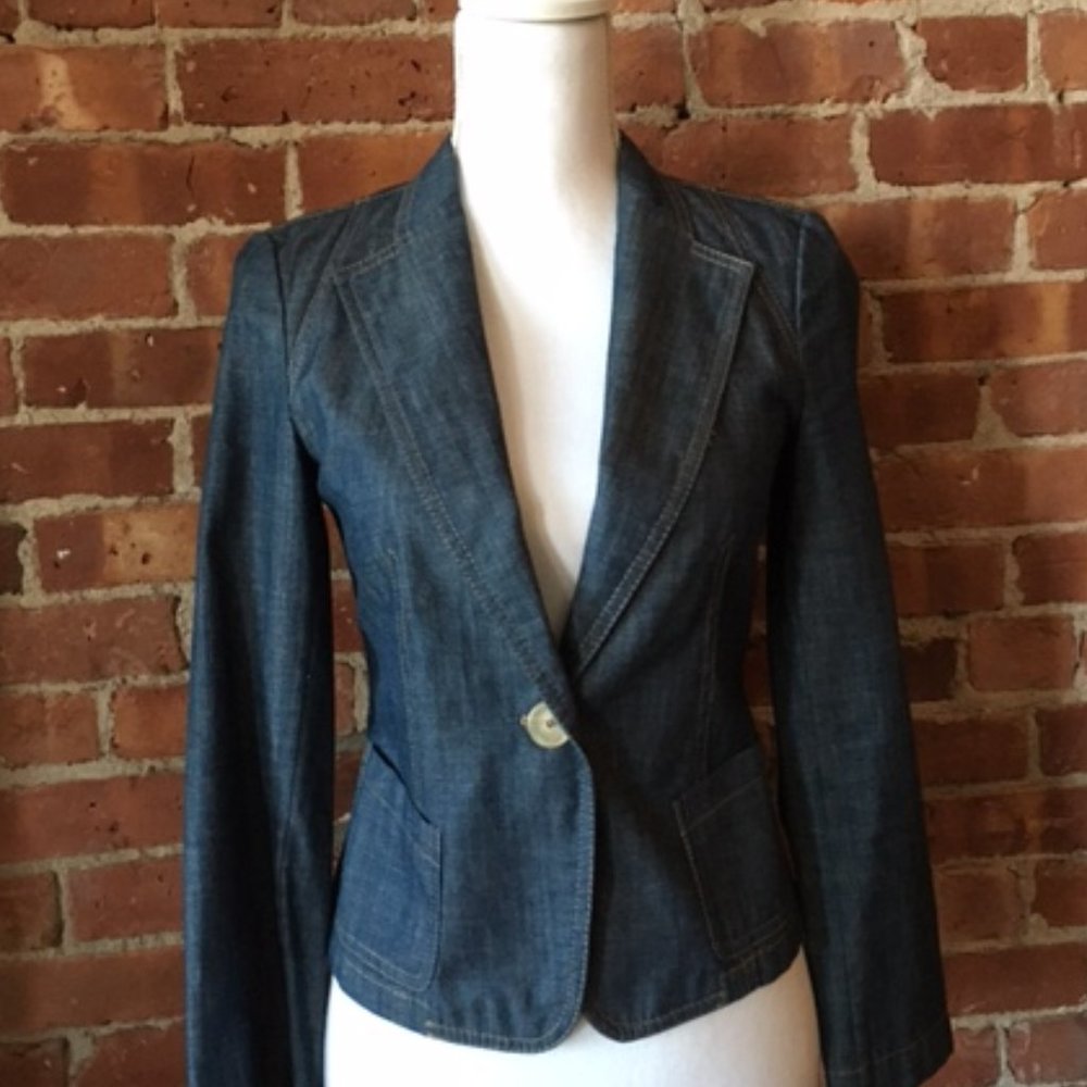 DKNY Denim Blazer